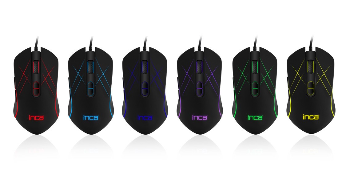 Inca IMG-GT12 USB Siyah Oyuncu Mouse